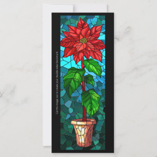 Erstellen Sie Ihre eigene rote Poinsettia Lesezeic