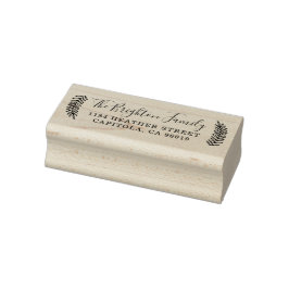 Erstellen Sie Ihre eigene Rücksendeadresse für den Gummistempel