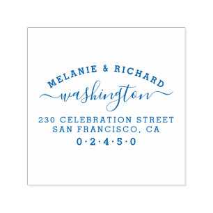 Erstellen Sie Ihre eigene Rücksendeadresse rechtec Permastempel