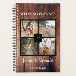 Erstellen Sie Ihre eigene rustikale Foto Collage H Planer