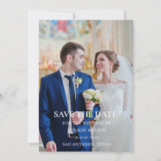 Erstellen Sie Ihre eigene rustikale Hochzeit Save The Date
