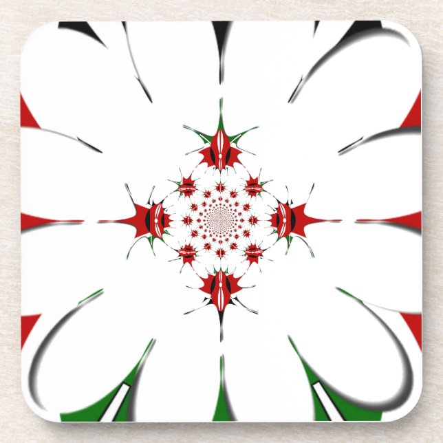 Erstellen Sie Ihre eigene Schönheit einzigartig au Getränkeuntersetzer (Vorderseite)