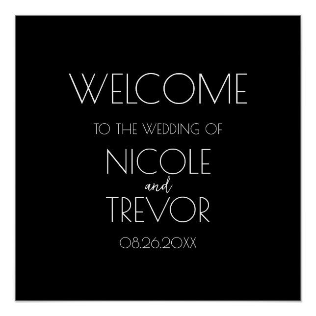 Erstellen Sie Ihre eigene - schwarz Poster (Vorderseite)