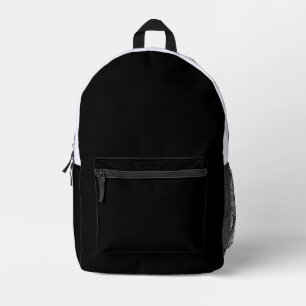 Erstellen Sie Ihre eigene schwarze benutzerdefinie Bedruckter Rucksack