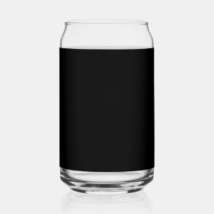 Erstellen Sie Ihre eigene schwarze benutzerdefinie Dosenglas