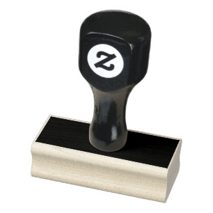 Erstellen Sie Ihre eigene schwarze benutzerdefinie Gummistempel