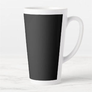 Erstellen Sie Ihre eigene schwarze benutzerdefinie Milchtasse