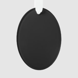 Erstellen Sie Ihre eigene schwarze benutzerdefinie Ornament