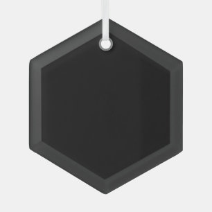 Erstellen Sie Ihre eigene schwarze benutzerdefinie Ornament Aus Glas