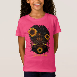 Erstellen Sie Ihre eigene schwarze Frau und Sonnen T-Shirt