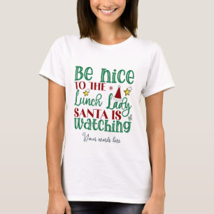 Erstellen Sie Ihre eigene Sei nett zum Mittagessen T-Shirt