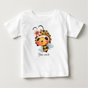 Erstellen Sie Ihre eigene seltsame Hummel in einem Baby T-shirt