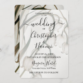 Erstellen Sie Ihre eigene Sepia X-Ray Lily im Tal Einladung