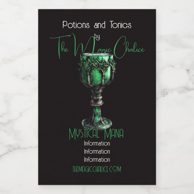 Erstellen Sie Ihre eigene Smaragdgrüne Skihütte Lebensmitteletikett (Einzelnes Label)