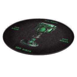 Erstellen Sie Ihre eigene Smaragdgrüne Skihütte Schneidebrett