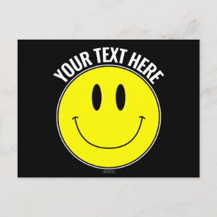 Erstellen Sie Ihre eigene Smilie Smile Postkarte