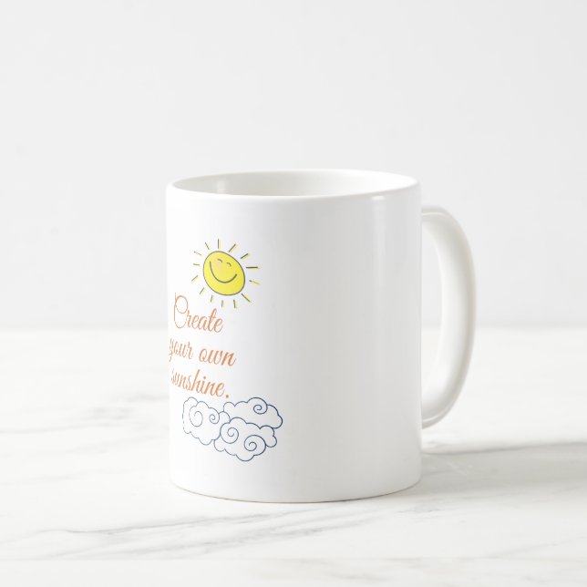 Erstellen Sie Ihre eigene Sonne Kaffeetasse (VorderseiteRechts)