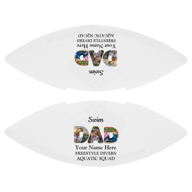 Erstellen Sie Ihre eigene Sport Vater Foto Collage Football (Paneele)