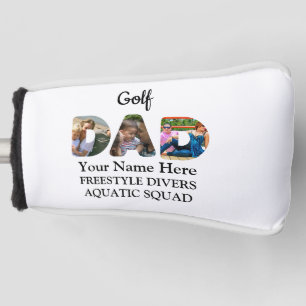 Erstellen Sie Ihre eigene Sport Vater Foto Collage Golf Headcover