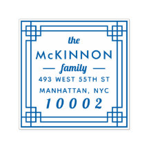 Erstellen Sie Ihre eigene Square Familienname-Rück