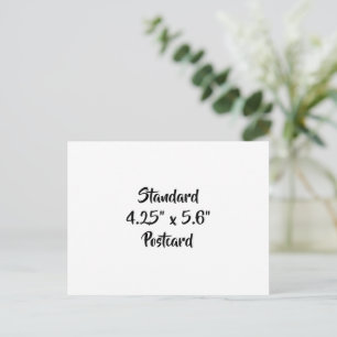 Erstellen Sie Ihre eigene Standard-Postkarte 4,25" Postkarte
