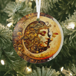 Erstellen Sie Ihre eigene Steampunk-Mondgöttin Ornament Aus Glas