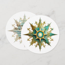 Erstellen Sie Ihre eigene Steampunk-Weihnachten-Sc Einladung