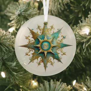 Erstellen Sie Ihre eigene Steampunk-Weihnachten-Sc Ornament Aus Glas