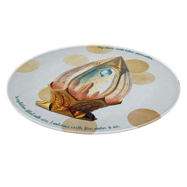 Erstellen Sie Ihre eigene Steampunker Kristallkuge Schneidebrett (Ecke)