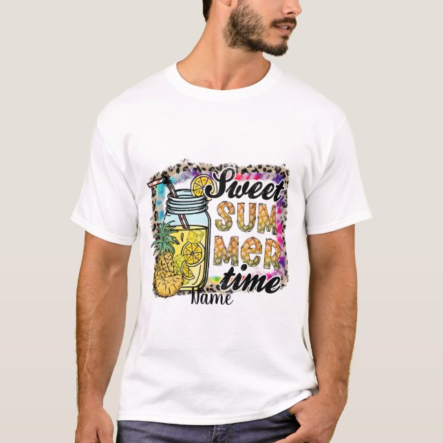 Erstellen Sie Ihre eigene süße Sommerzeit T-Shirt (Vorderseite)