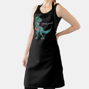 Erstellen Sie Ihre eigene T-Rex Dinosaurier Waterm Schürze