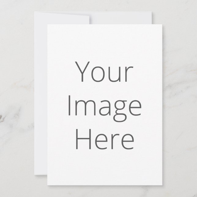Erstellen Sie Ihre eigene Unterschrift Matte 5" x  Einladung (Vorderseite)