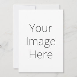 Erstellen Sie Ihre eigene Unterschrift Matte 5" x  Einladung