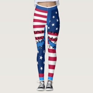 Erstellen Sie Ihre eigene USA Hakuna Matata im ges Leggings