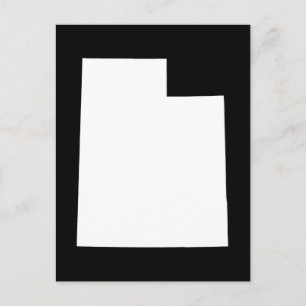 Erstellen Sie Ihre eigene Utah-Ankündigung Postkarte