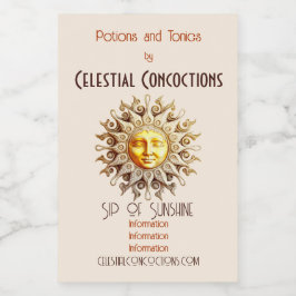 Erstellen Sie Ihre eigene Viktorianische Steampunk Weinetikett