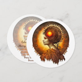 Erstellen Sie Ihre eigene Viktorianische Sun Godde Einladung