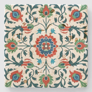Erstellen Sie Ihre eigene vintage ornamentale Weih Steinuntersetzer