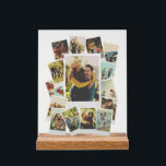 Erstellen Sie Ihre eigene Vintage Sofortfilmkollag Acrylschild<br><div class="desc">Erstellen Sie Ihr eigenes Foto Collage Acrylzeichen mit 15 Ihren Lieblingsbildern in einem Vintagen Sofortfilmrahmen.</div>