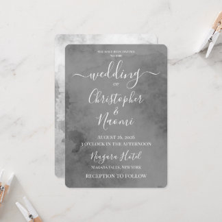 Erstellen Sie Ihre eigene Vintage-Textur-Hochzeit Einladung