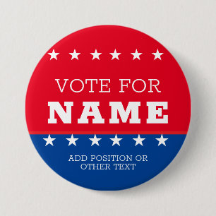 Erstellen Sie Ihre eigene Wahlkampf-Design-Kampagn Button