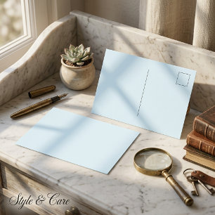 Erstellen Sie Ihre eigene Wasserfarben-Glossy-Post Postkarte