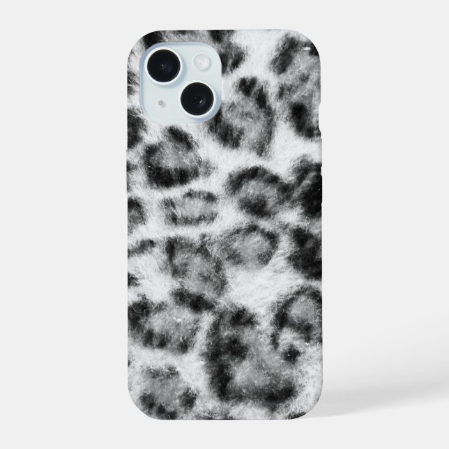 Erstellen Sie Ihre eigene weiße Moderne iPhone 15 Hülle (Rückseite)