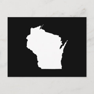 Erstellen Sie Ihre eigene Wisconsin-Ankündigung Postkarte
