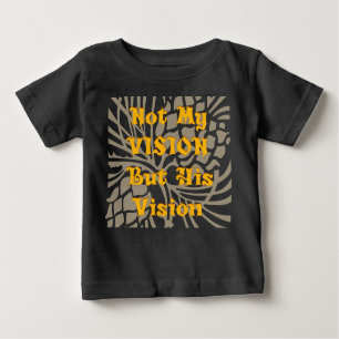 Erstellen Sie Ihre eigene wunderschöne Kindervisio Baby T-shirt