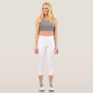 Erstellen Sie Ihre eigene Yogapiris mit hohem Wais Capri Leggings