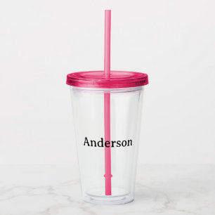 Erstellen Sie Ihre eigenen 16oz klar Acryltrinkbecher