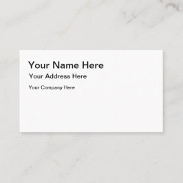 Erstellen Sie Ihre eigenen 17,5 pt Matte Business Visitenkarte