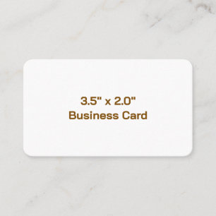 Erstellen Sie Ihre eigenen 3,5" x 2,0" abgerundet Visitenkarte