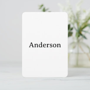 Erstellen Sie Ihre eigenen 3,5" x 5" abgerundet Dankeskarte